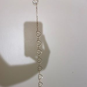 romwe’s Heart Shaped Chain Link Belt